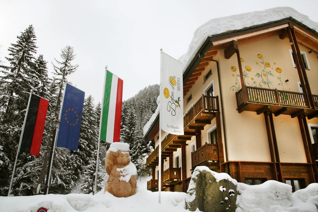 Hotel Boton D'Or & Wellness A La Thuile Exterior foto
